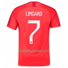 Jalkapallo Pelipaidat Englanti Lingard 7 World Cup 2018 Vieraspaita